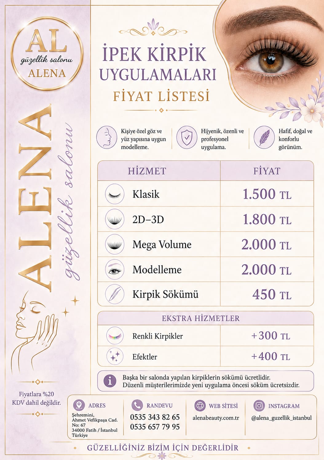 Fiyat Listesi Görseli
