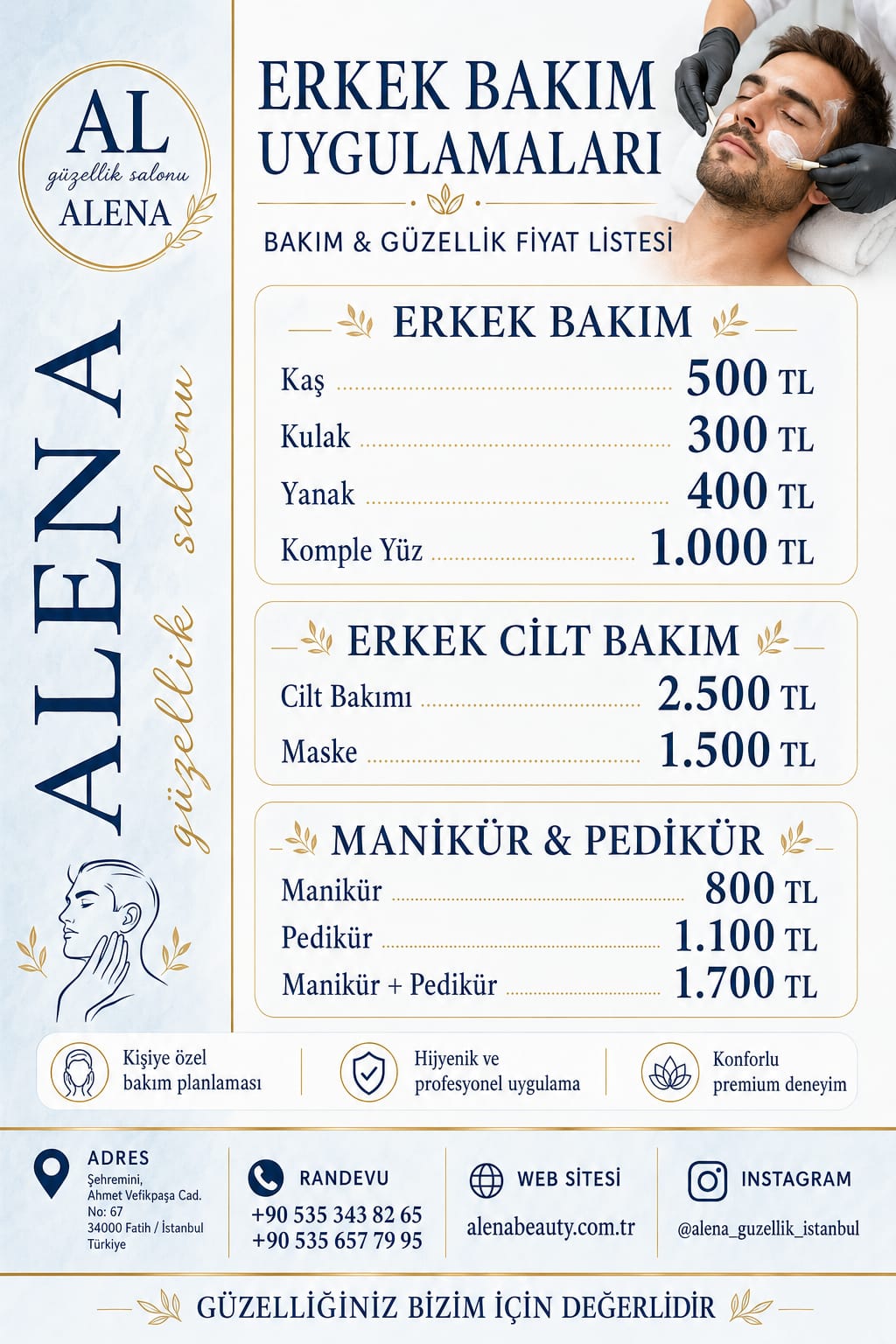 Fiyat Listesi Görseli